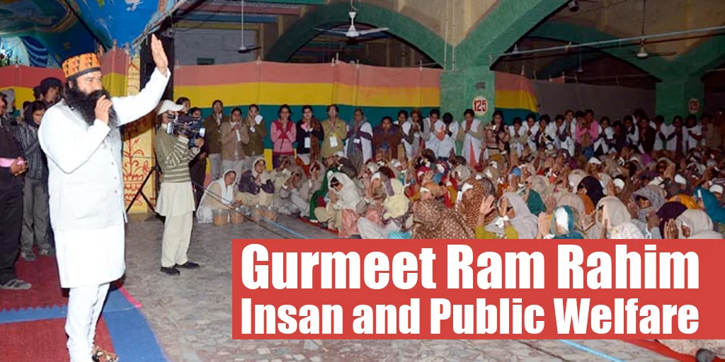Gurmeet Ram Rahim Insan's "Public Welfare" - Monthly Free Medical Camps Nationwide