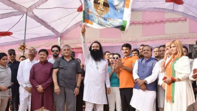 Ram Rahim's "Clean Society" - Toilet Construction for Below Poverty Line Families