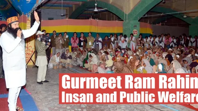 Gurmeet Ram Rahim Insan's "Public Welfare" - Monthly Free Medical Camps Nationwide